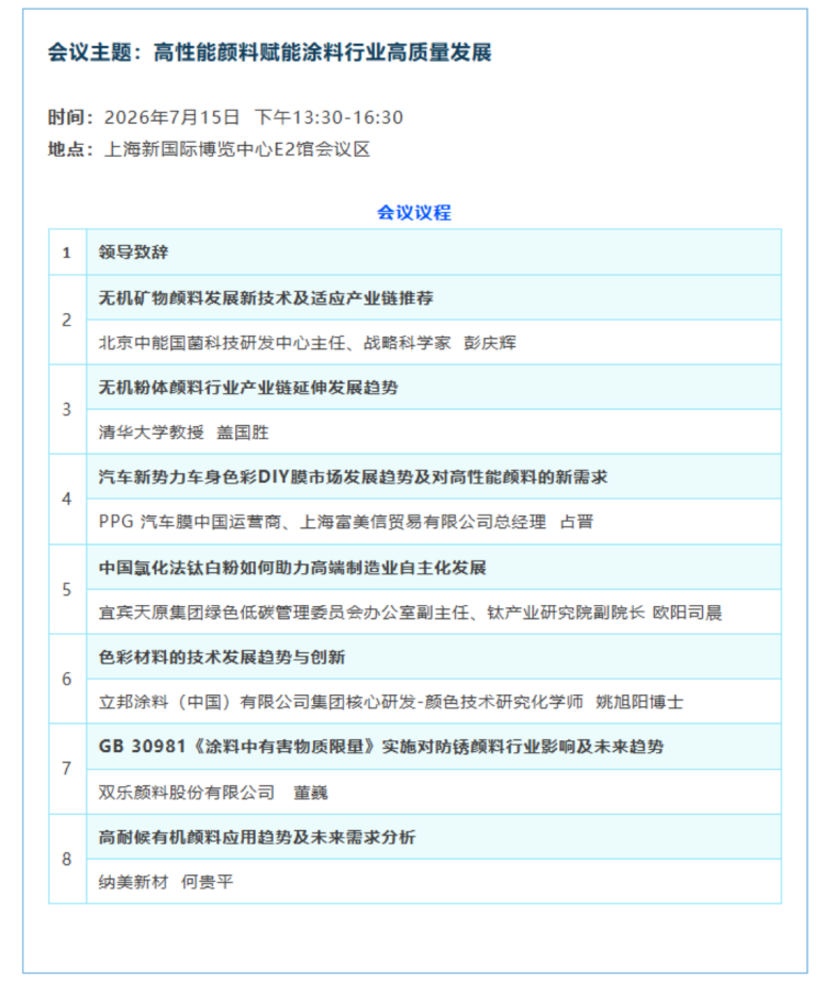 2026中國國際涂料博覽會展會指南2577